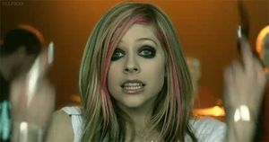 Avril Lavigne -9/84 -5'1''- 34-24-34''-32B-Bra -110lbs -7-Shoe, Sweet Canadian Cunnilingus! -Yum! Yum!