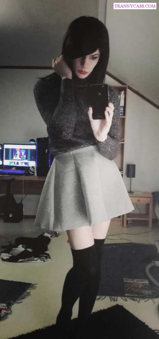 Sexy femboy selfie