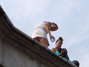 Two teens hot upskirt photo