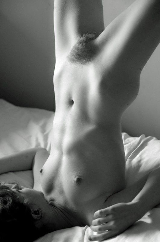 Hairy pube