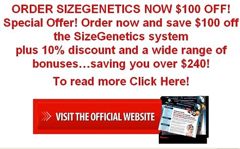 SizeGenetics™ Penis Device System - #1 Choice for Penis Enlargement Visit SAVE $240!
