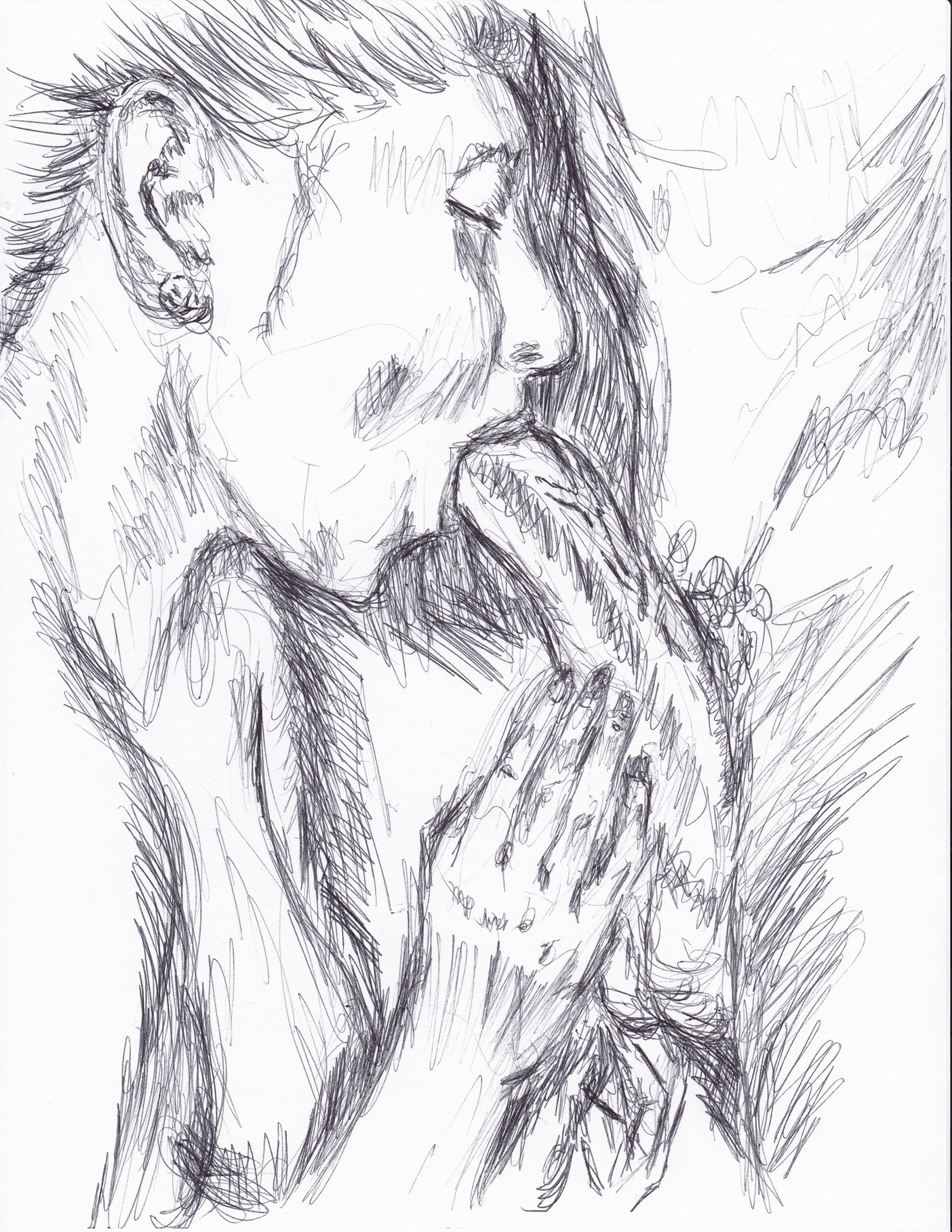 My Drawing for Geraldine and Rene