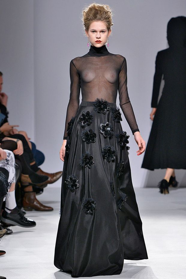Nude fashion show