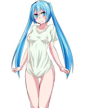 hatsune miku (vocaloid) drawn by mujakuma