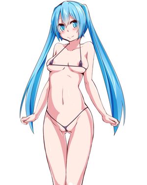 hatsune miku (vocaloid) drawn by mujakuma