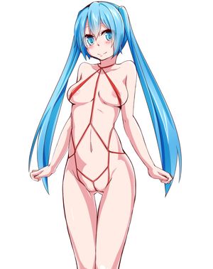 hatsune miku (vocaloid) drawn by mujakuma