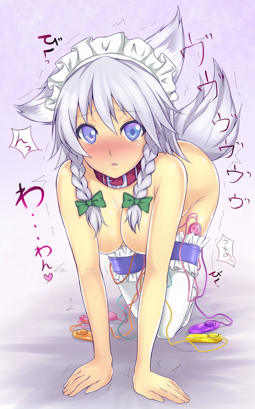 izayoi sakuya (touhou) drawn by makita (twosidegekilove)