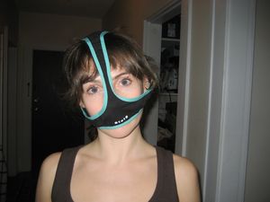 panty on head
