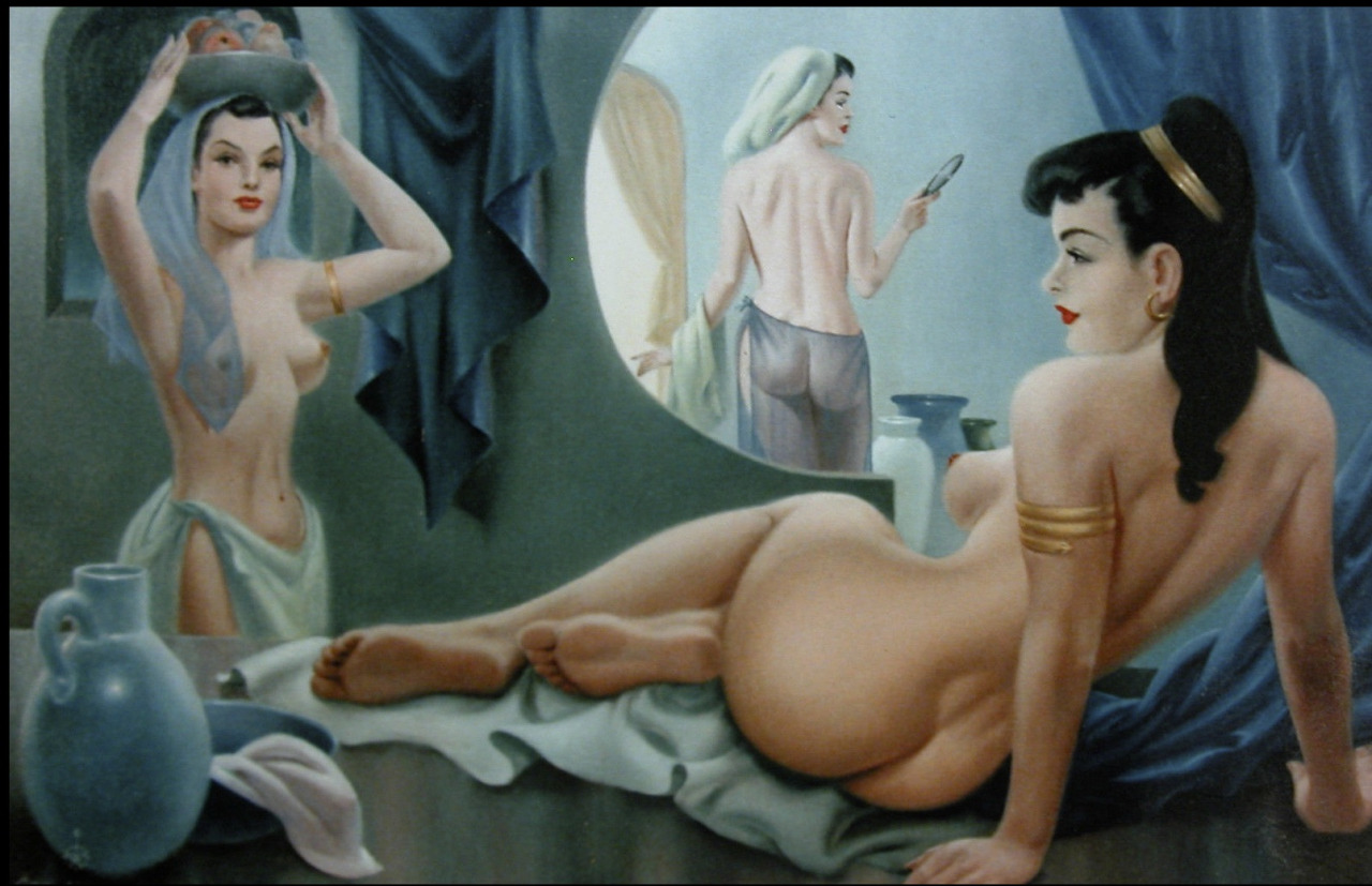 lesbian arousal is common, and encouraged,  in the harem