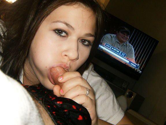 Nice amateur have dick in her mouth