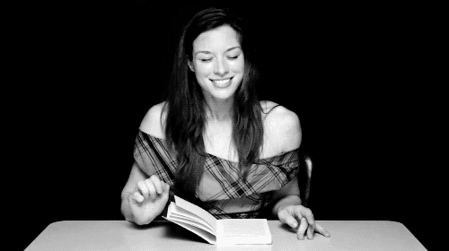Looks like the best orgasm anyone ever got from just reading a book … .