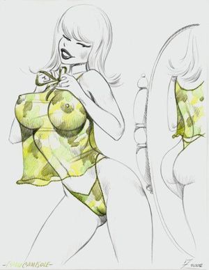 Toon Characters - Miss Buxley - Camo clad