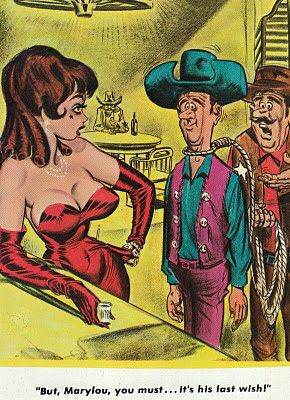 Cartoon Gallery - His last wish