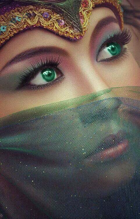 green eyed odalisque
