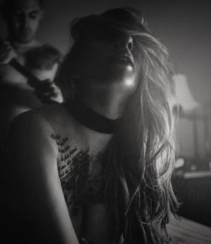 Taking it from behind while collared