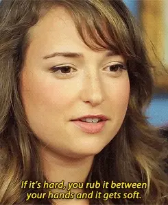 Some helpful advice from the lovely Ms. Vayntrub