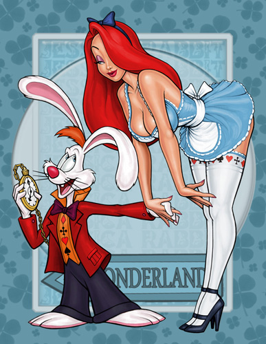 Jessica Rabbitt as Alice in Wonderland