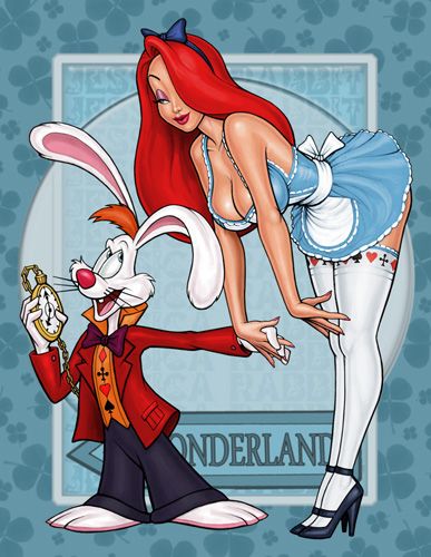 Jessica Rabbitt as Alice in Wonderland
