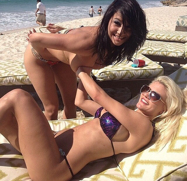 beach handbra