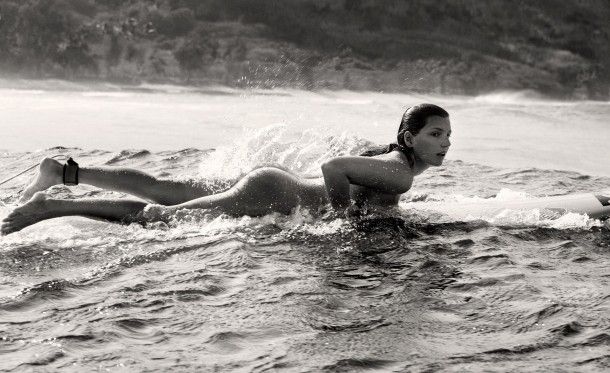 Surf naked