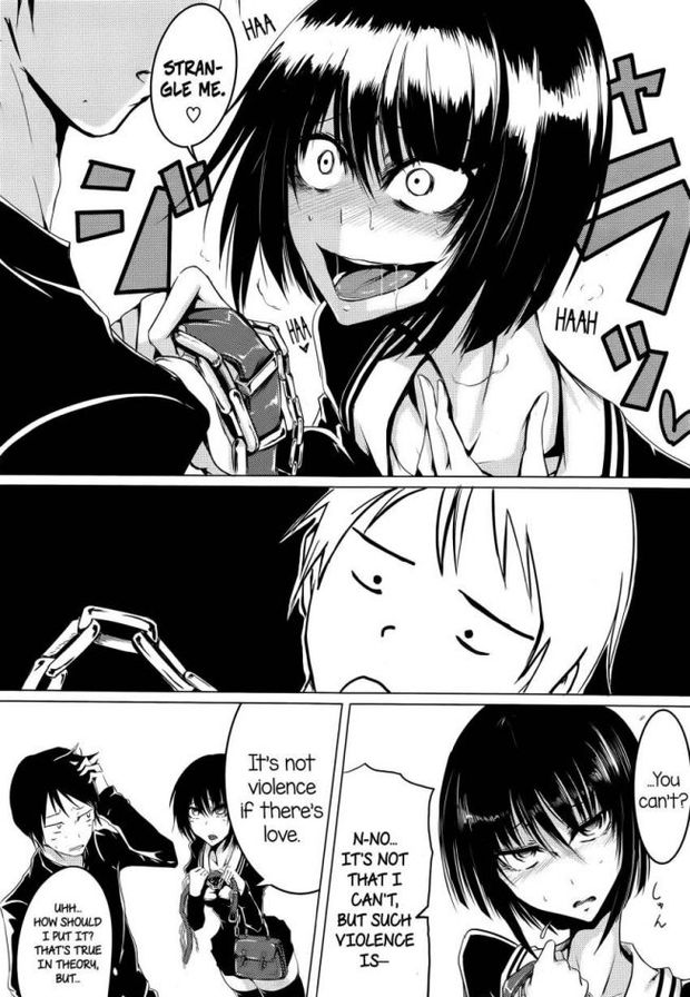 Masochistic College Slut Likes Getting Strangled.