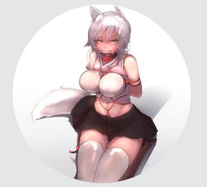 inubashiri momiji (touhou) drawn by ehrrr