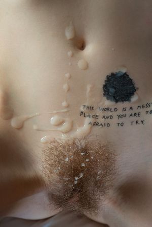 her world is a messy place