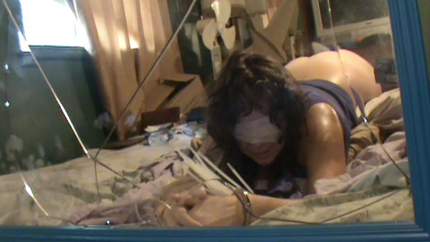 Tied and punished sister.