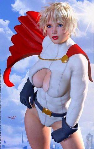 Powergirl in cold weather