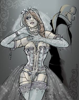 Art Of Women - Bride Of Frankenstein - Corset