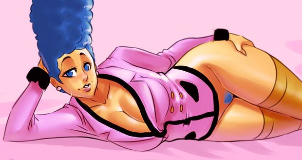 Marge in Channel 2 by rhodesio