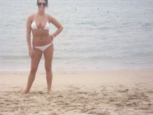 Hottie in Bikini on the beach