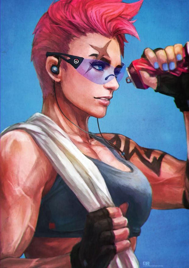 Zarya, Overwatch