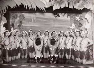 1920s topless stage show