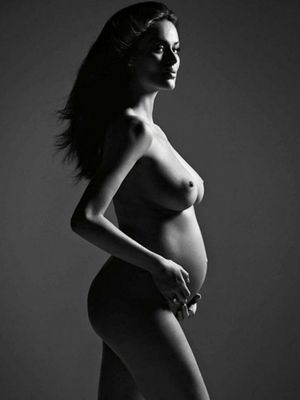 Nicole Trunfio Posing Nude