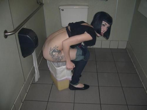 peeing