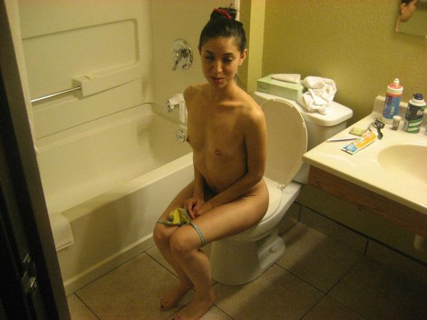 toilet peeing