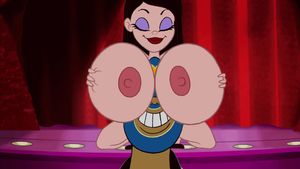 big_breasts el_superbeasto funny gif velvet von black