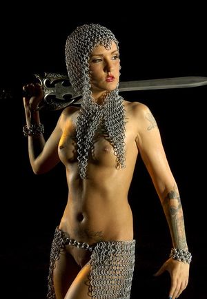 Milady hold my sword instead