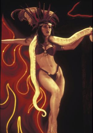 salma hayek snake