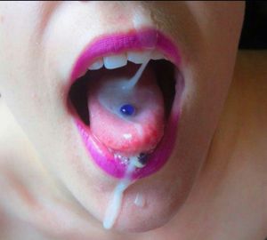 Those tongue studs get me every time.