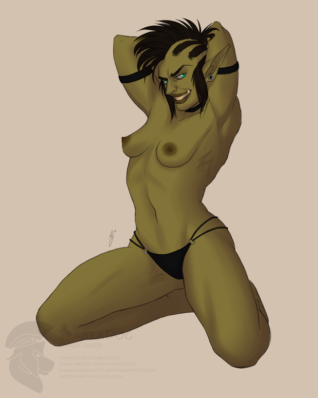 Experimental Commission - Rashkah by SpartaDog