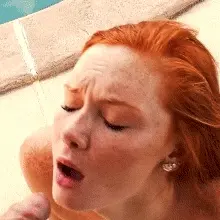 Redhead Gets Covered