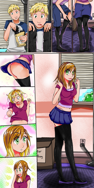 Thigh highs of destiny by Railgun04