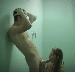 enjoying a rather amazing cock