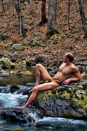 nude in nature
