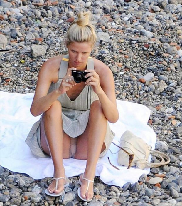 Nicky Hilton Panty Upskirt