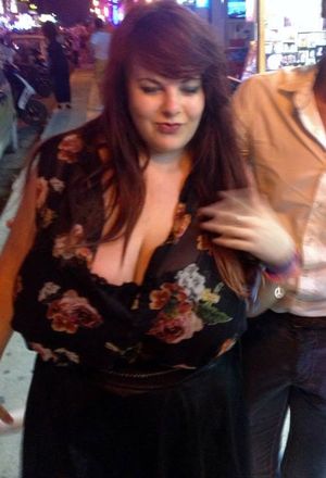 Amateur with huge tits