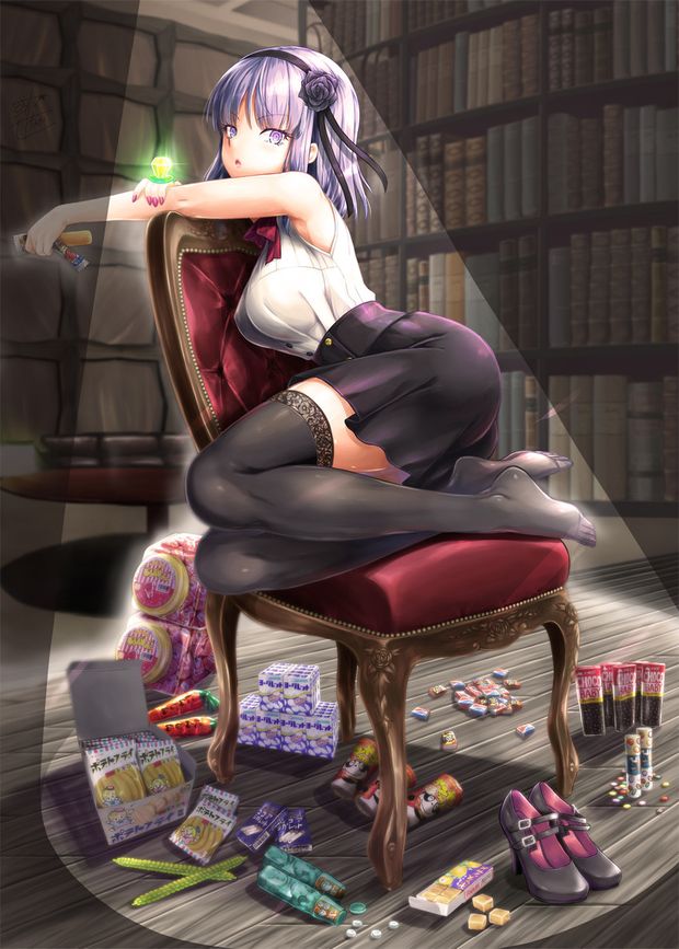 shidare hotaru (dagashi kashi) drawn by alto seneka