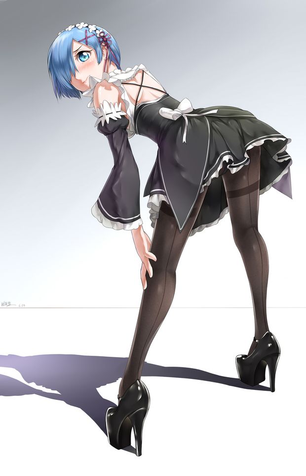 rem (re:zero kara hajimeru isekai seikatsu) drawn by han xiao xue beifang xue ji